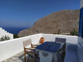 Cycladic houses in rural surrounding